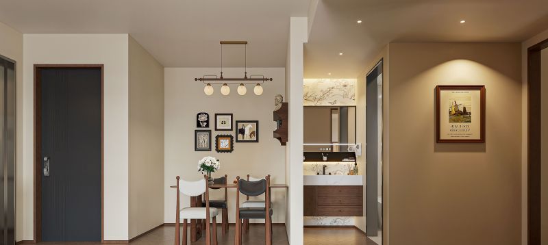 120㎡中古四室两厅火了！把复古温柔装成 “会呼吸的家” - 家居知识