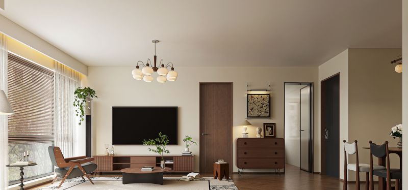 120㎡中古四室两厅火了！把复古温柔装成 “会呼吸的家” - 家居知识