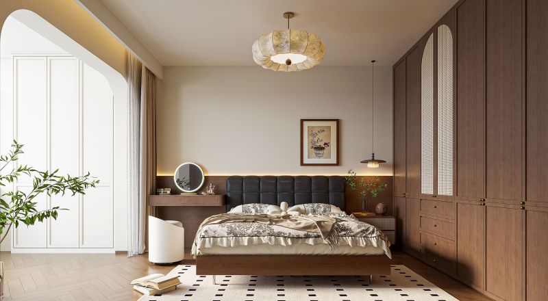 120㎡中古四室两厅火了！把复古温柔装成 “会呼吸的家” - 家居知识