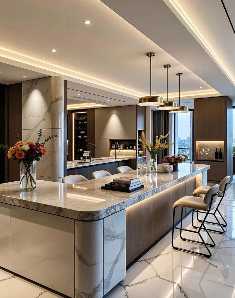 现代轻奢风，高级感与温馨并存的理想家居