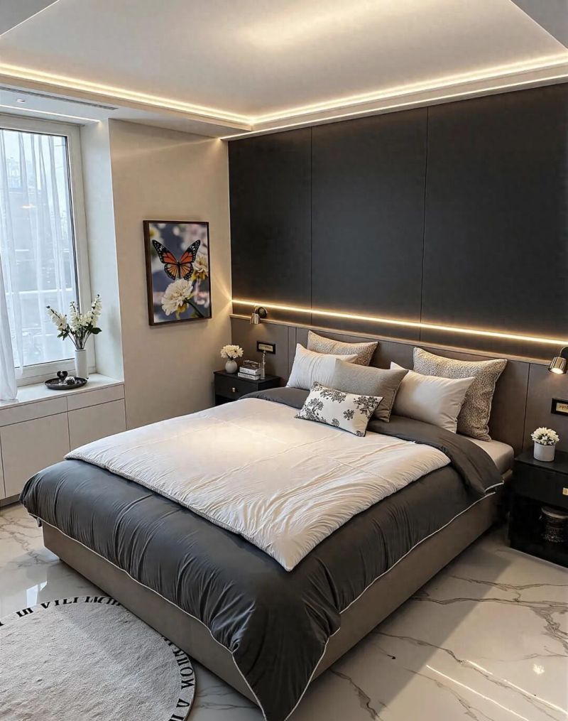 现代轻奢小家太戳我了！高级感和舒适度直接焊死 - 家居知识