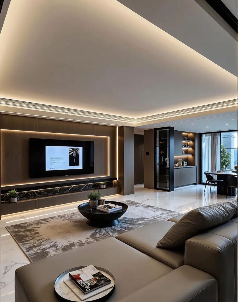 现代轻奢小家太戳我了！高级感和舒适度直接焊死 - 家居知识