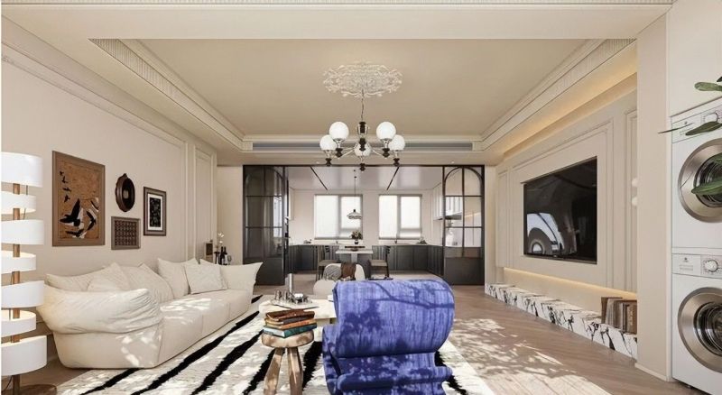 抱龙湾170㎡法式风 | 奶油系的治愈空间，将美好收藏 - 家居知识