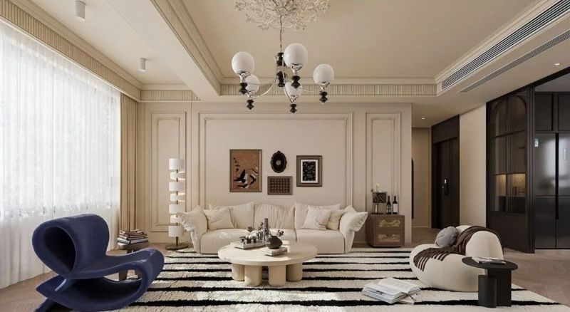 抱龙湾170㎡法式风 | 奶油系的治愈空间，将美好收藏 - 家居知识