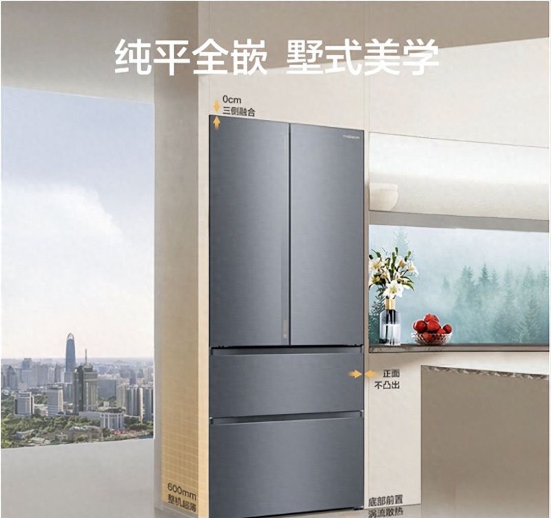 2025年三款高完成度嵌入式冰箱推荐，完美匹配橱柜设计