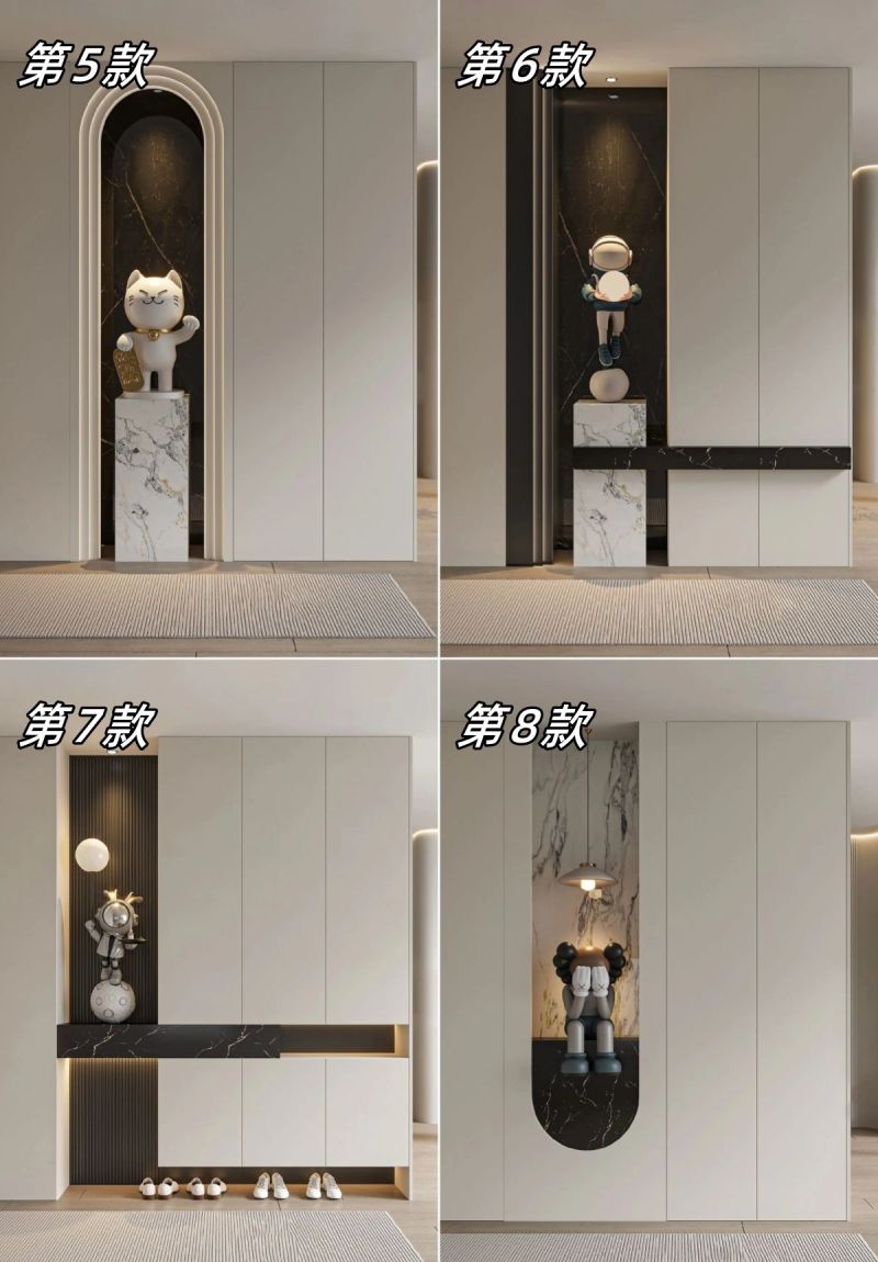 2026玄关柜流行这样设计，跟着装不踩坑！ - 家居知识