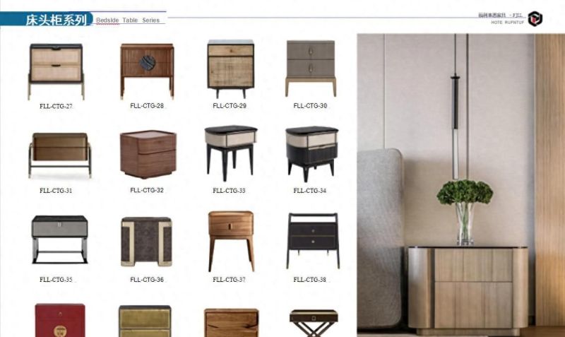 现代简约与欧式风格床头柜优质厂家推荐