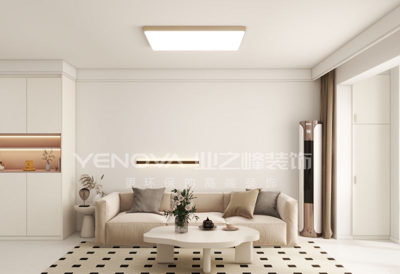 唐山新城澜樾府90平方米现代简约风格装修效果案例|业之峰装饰 - 家居知识