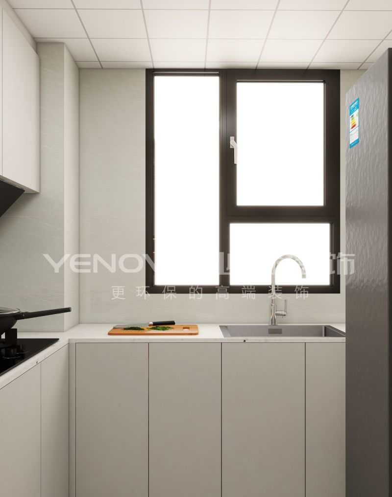 唐山新城澜樾府90平方米现代简约风格装修效果案例|业之峰装饰 - 家居知识