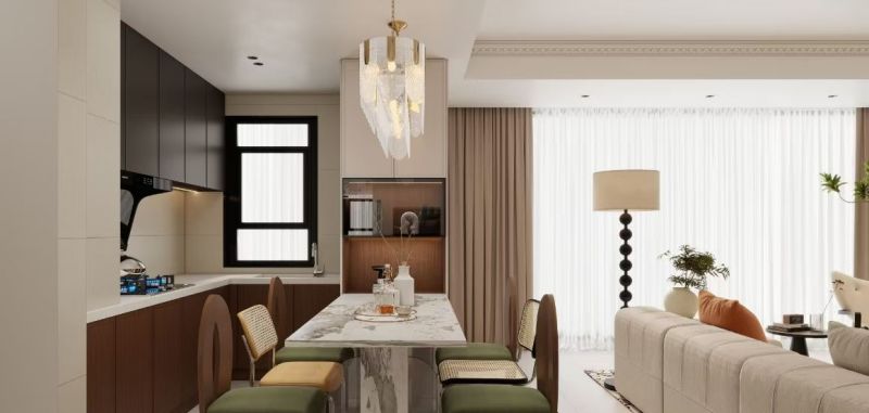 法式轻奢风住宅完工实拍！精致细节+优雅配色，氛围感直接拉满 - 家居知识