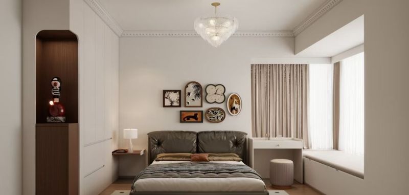 法式轻奢风住宅完工实拍！精致细节+优雅配色，氛围感直接拉满 - 家居知识