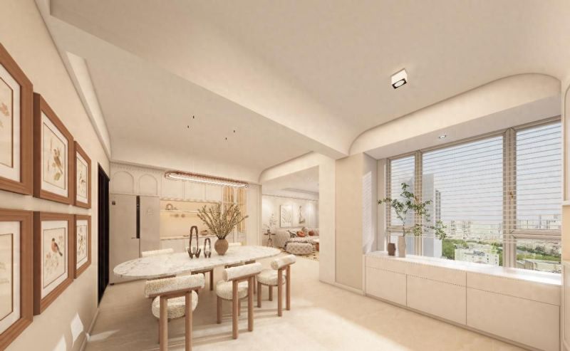 奶油风装修，氛围感拉满的绝美家居设计