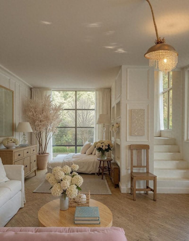 拒绝浪漫法式家从你做起，我真做不到！我天落地美到我失语了… - 家居知识