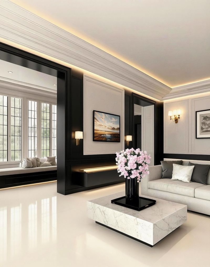 法式风格的魅力还是太大啦，137㎡装完美爆了装出了170平的感觉。 - 家居知识