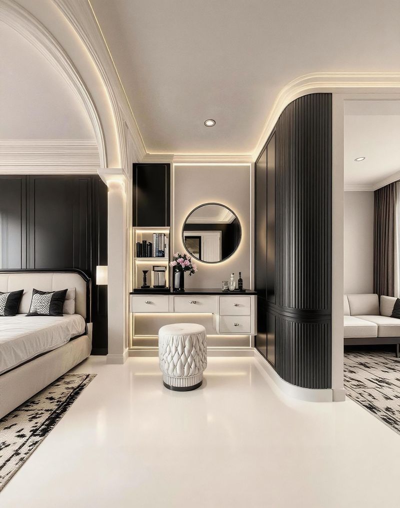 法式风格的魅力还是太大啦，137㎡装完美爆了装出了170平的感觉。 - 家居知识