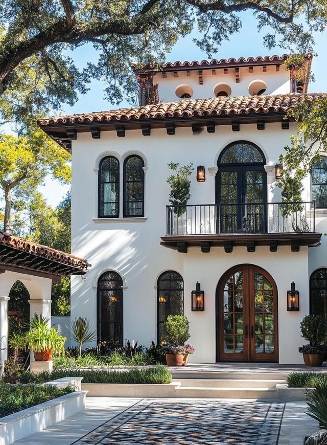 看完这36个令人着迷的地中海别墅设计，后悔别墅建早了！ - 家居知识