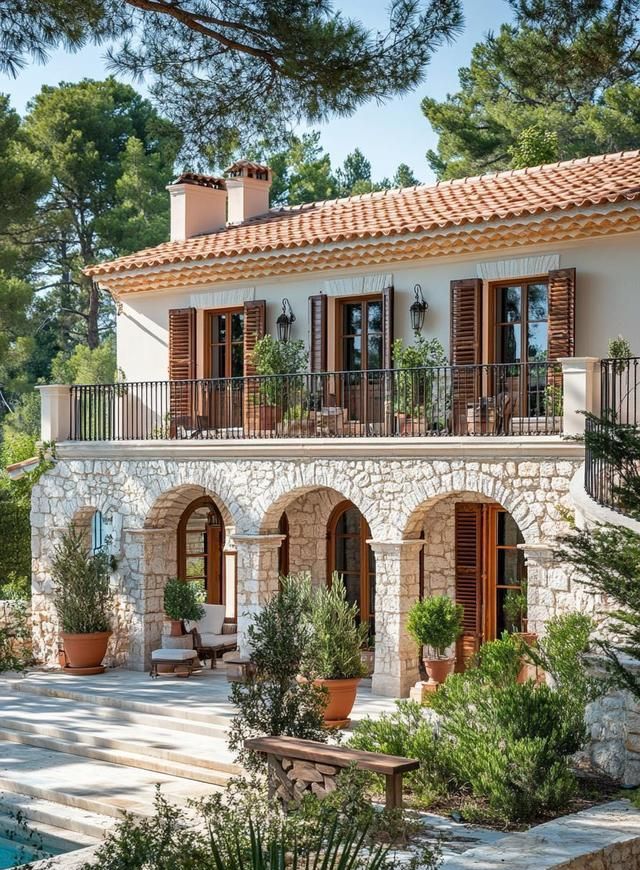 看完这36个令人着迷的地中海别墅设计，后悔别墅建早了！ - 家居知识