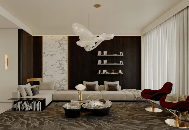 260㎡现代意式风｜简约美学，内敛而又高级! - 家居知识