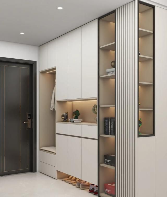 入户玄关鞋柜设计没灵感，这15款案例给您参考！ - 家居知识