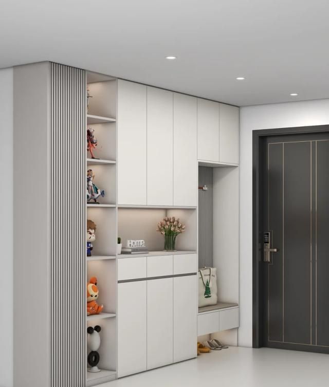 入户玄关鞋柜设计没灵感，这15款案例给您参考！ - 家居知识