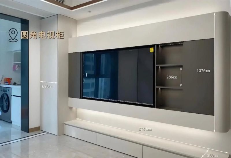 圆角电视柜或成明年家居新潮流 明年大范围流行,圆角电视柜! - 家居知识