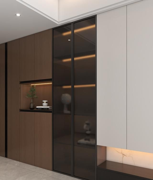 这是我见过最满意的家：光客厅一体电视柜让无数人效仿，实用漂亮 - 家居知识