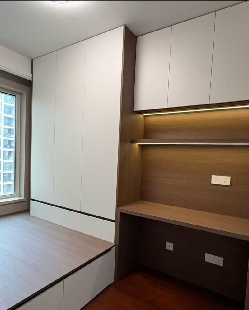 很不错的书桌书柜一体柜设计 很不错的书桌书柜一体柜设计 - 家居知识