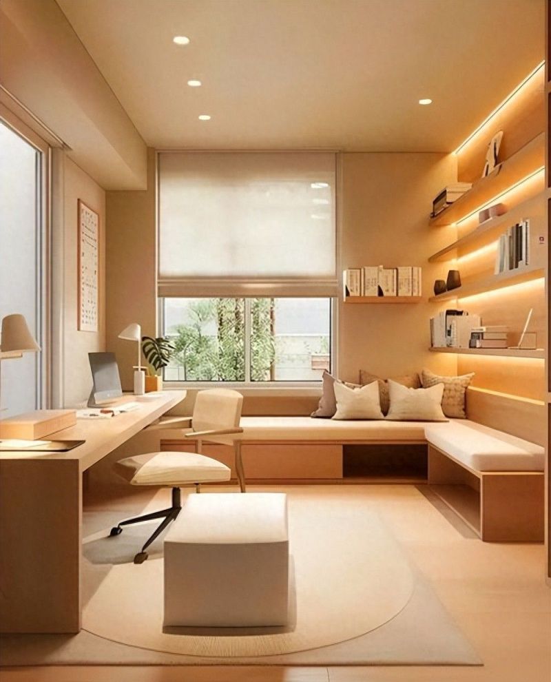 客厅不买沙发不摆餐桌，阳台打矮柜惊艳全屋