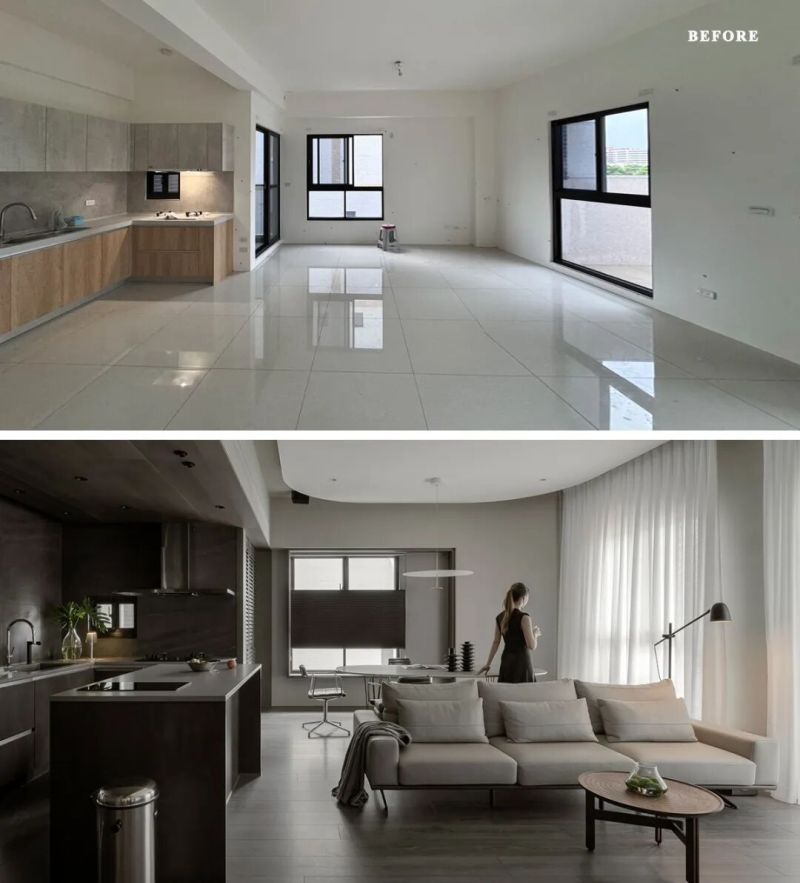 高级灰+雅痞风!205㎡透天宅演绎骨子里的时髦格调 我装修的DNA动了!高级灰 + 雅痞魂,205㎡透天宅时髦到骨子里 - 家居知识