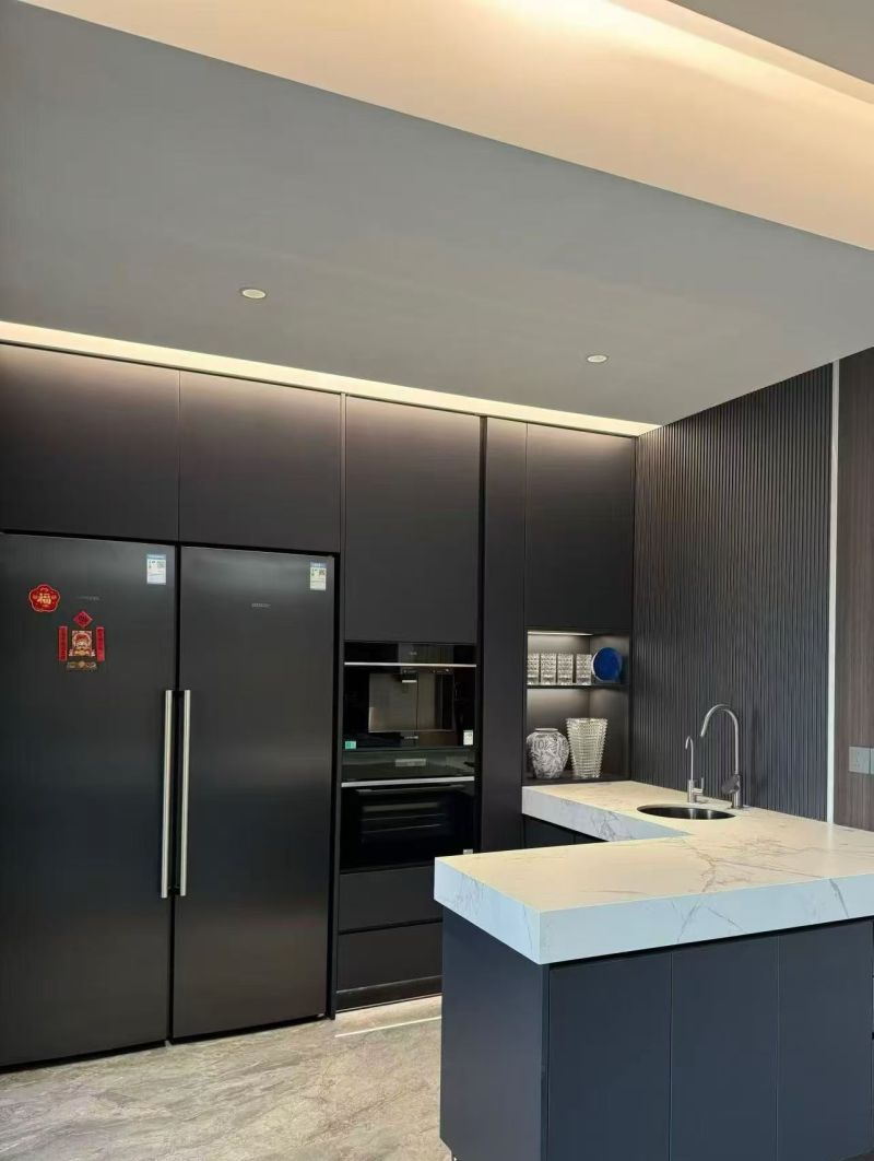 高级感拉满的现代轻奢风，黑棕配色太绝了 - 家居知识