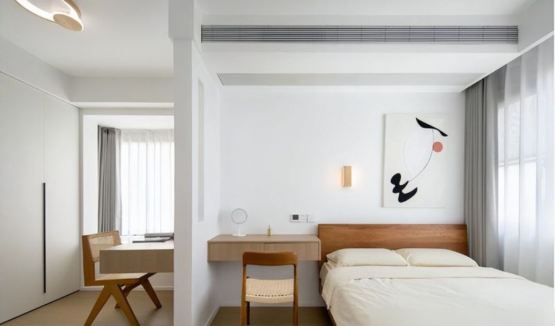 原木色配大白墙，也能装出幸福感！105㎡，从玄关美到室内 - 家居知识