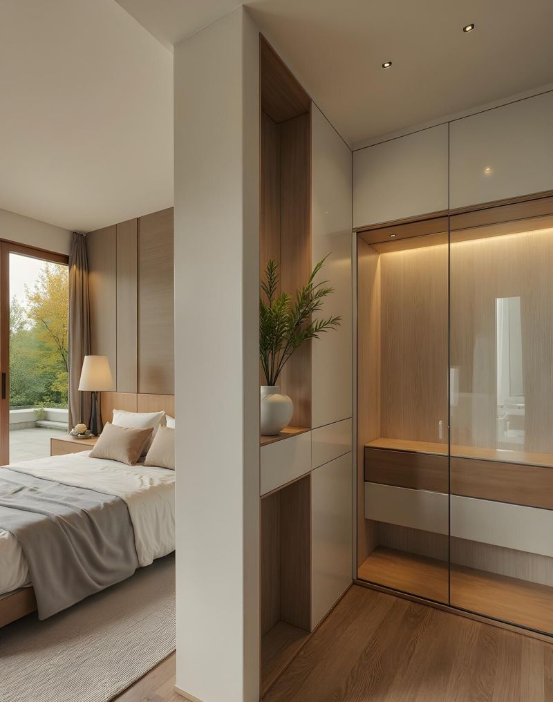 原木风+开放式，一进门就哇塞到不停！ - 家居知识