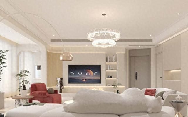 160㎡温柔奶油系现代家，暖意直抵心扉