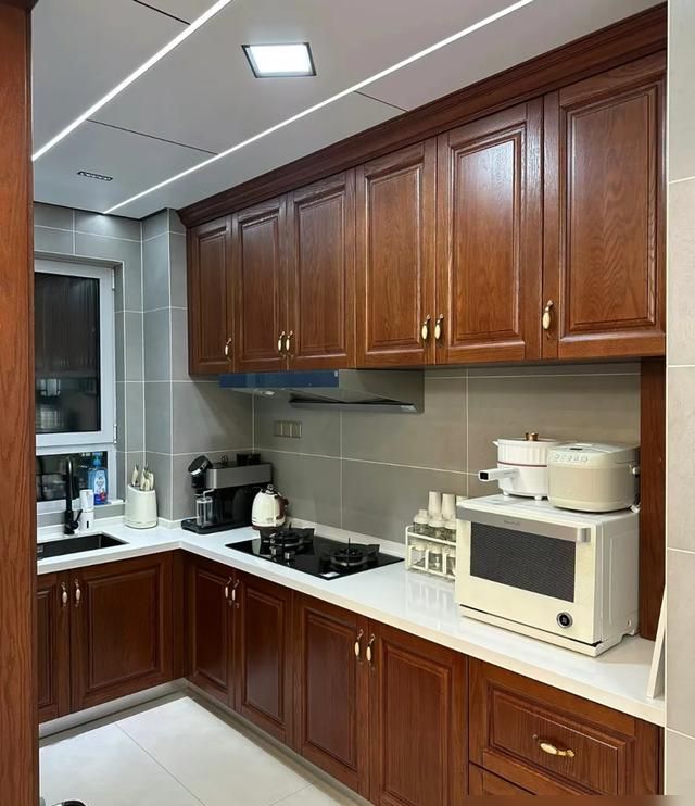 河北一女子晒出129㎡的美式风新房，温润复古，打理得井井有条 - 家居知识