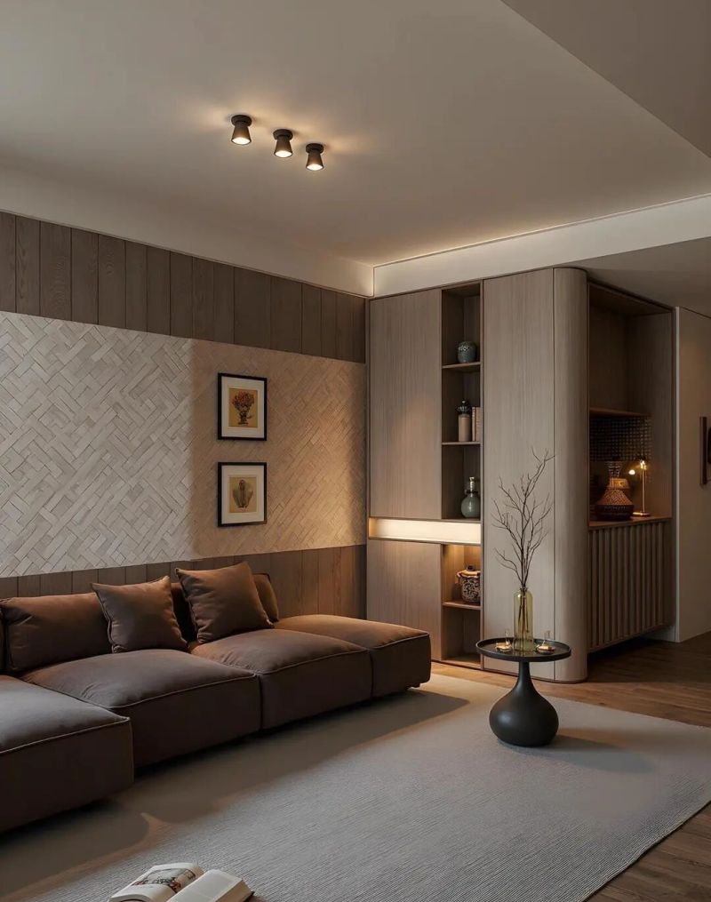 侘寂与现代的完美融合,打造高级感空间 这是把“侘寂+现代”玩出高级感 - 家居知识