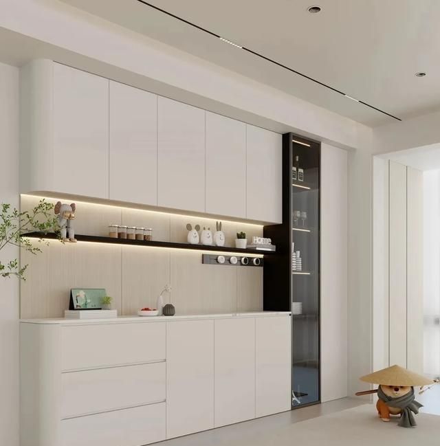 我第一次见到这样颜值爆表的餐边柜，旧的砸了重做都值得！先收藏 - 家居知识