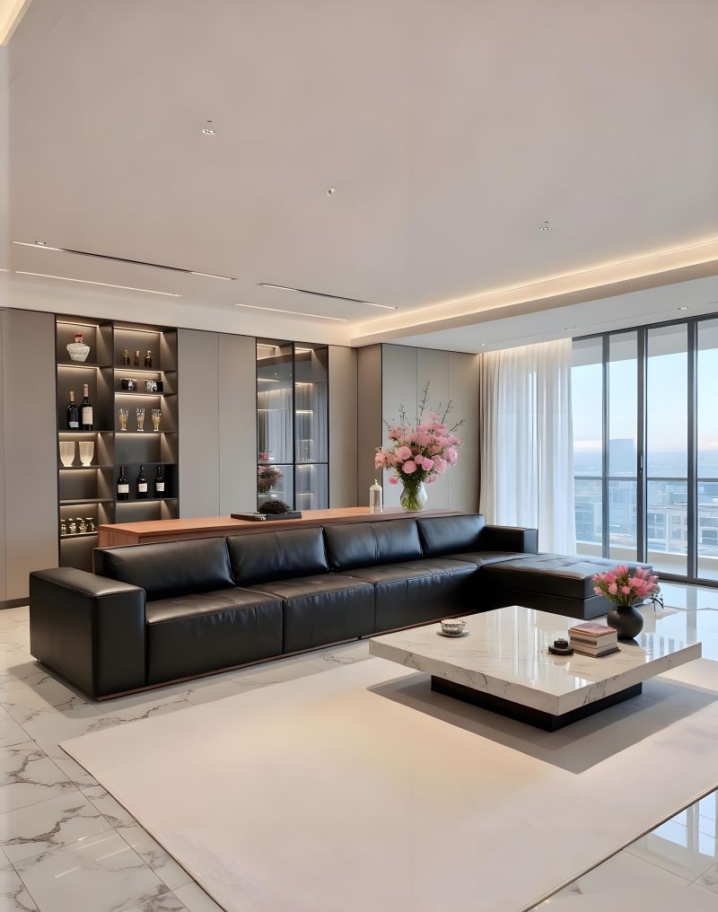 这一套现代风，真的爱了！太高级了！ - 家居知识