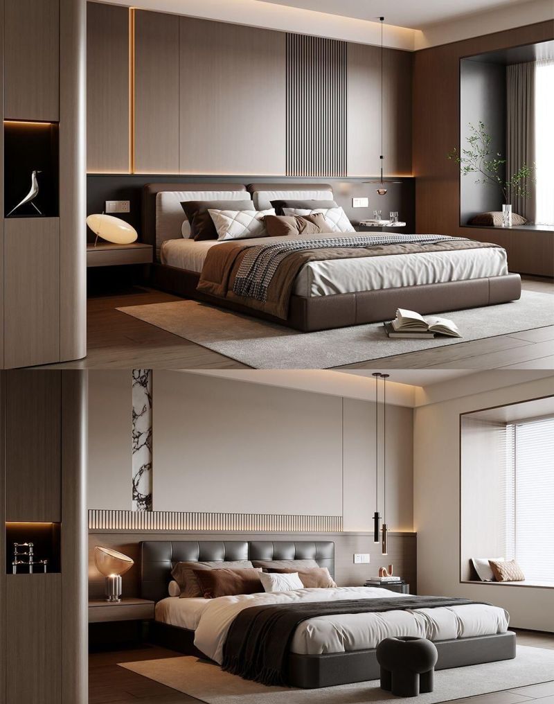 12款轻奢风卧室设计,睡出高级感! 睡进高级感里!12款轻奢风卧室整理了效果,喜欢的朋友收藏起来吧 - 家居知识