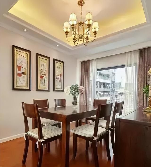 128平米美式装修，真心觉得好看，只有在电影里才能看到 - 家居知识