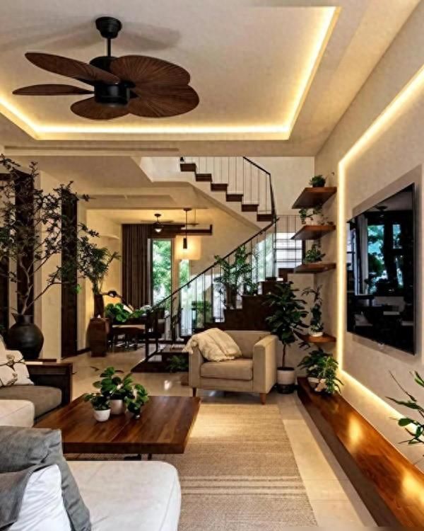 中古侘寂风×胡桃木家居，朋友误以为我家是治愈系民宿！