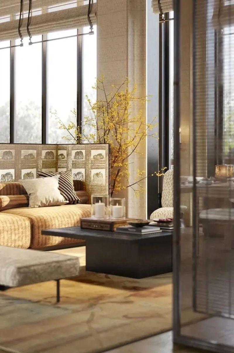 176㎡新中式美学，暖色抵万奢！ - 家居知识