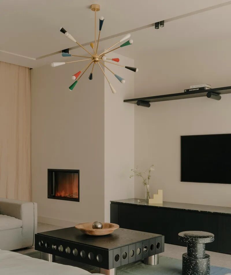 现代复古私宅不踩雷：靠色彩、比例、材质这三重把控，浓而不腻 - 家居知识