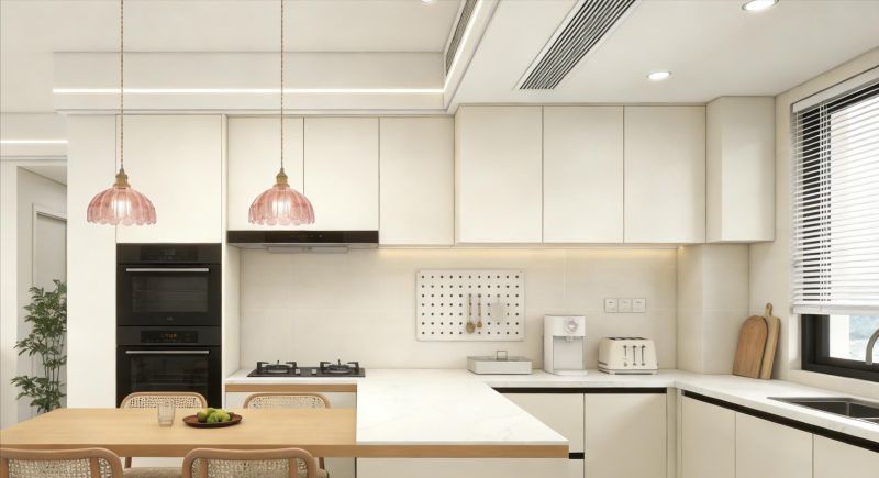 60㎡奶油风两居室｜把温柔揉进日常，小户型也能拥有治愈系家宅 - 家居知识