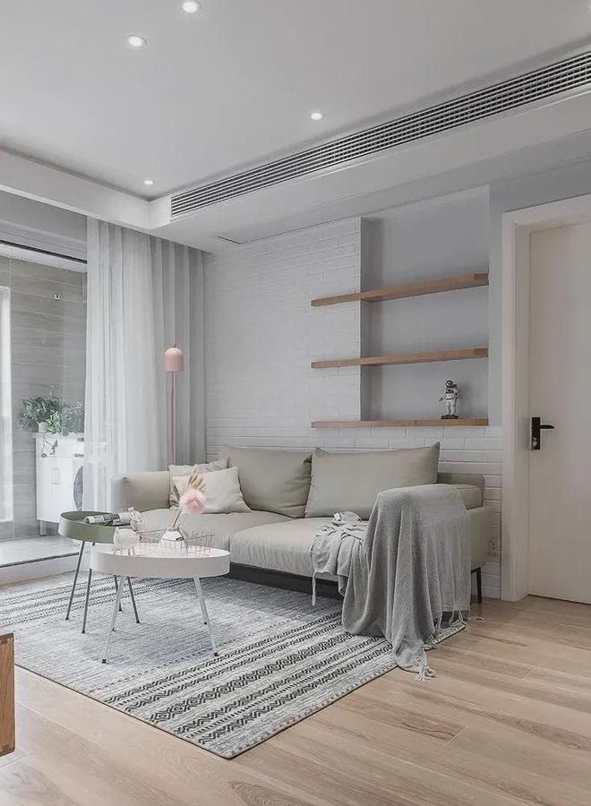 80平米的北欧风新房，三居室的格局让人很满意，入户就被迷住了 - 家居知识