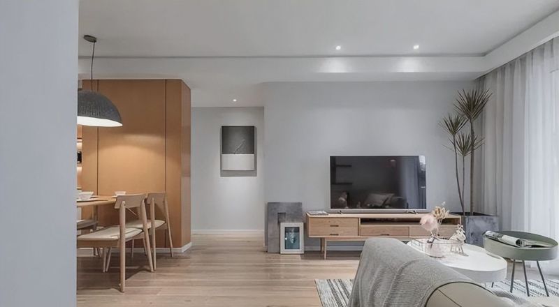 80平米的北欧风新房，三居室的格局让人很满意，入户就被迷住了 - 家居知识