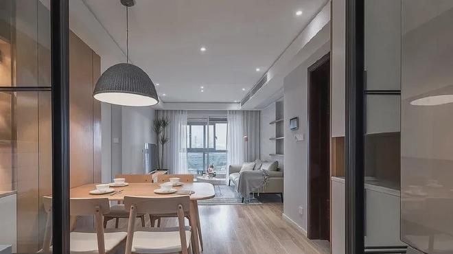 80平米的北欧风新房，三居室的格局让人很满意，入户就被迷住了 - 家居知识