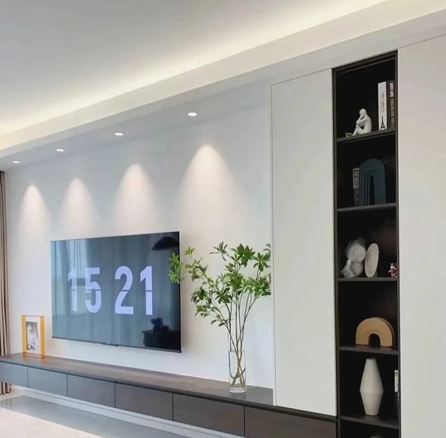 现在电视柜中间都这样做了？我立刻回家把自家电视柜改了！快收藏 - 家居知识