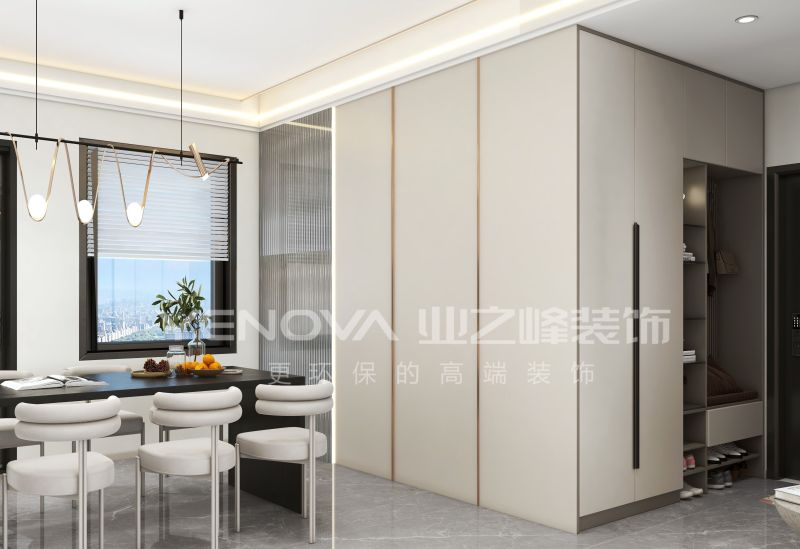 唐山中海九樾143平方米现代轻奢风格装修效果案例|业之峰装饰 - 家居知识