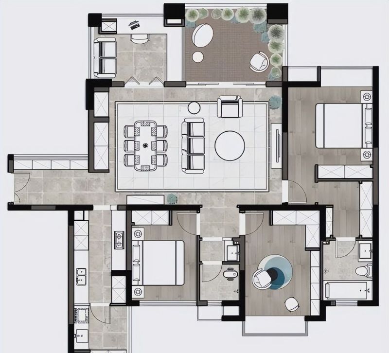 如此轻奢的美式，美透了！146㎡精致有格调，越看越舒服 - 家居知识