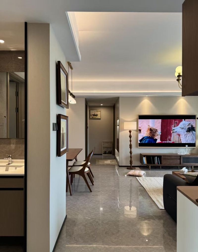 现代轻奢与中古风混搭家装全案解析,打造高级感居住空间 现代轻奢×中古风混搭家装全案解析 - 家居知识